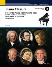 Piano Classics: Favourite Pieces from Bach to Satie + Audio Online
